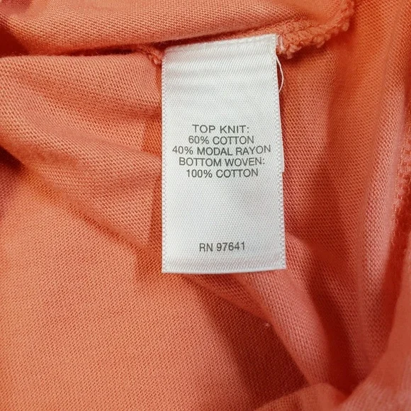 Pure J Jill Tunic With Pocket Size Large Coral - Picture 5 of 6